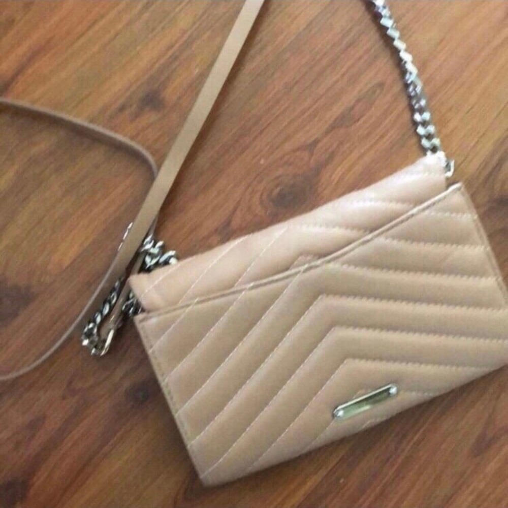 Rebecca Minkoff Crossbody Shoulder Bag with Chain Strap - Picture 3 of 8